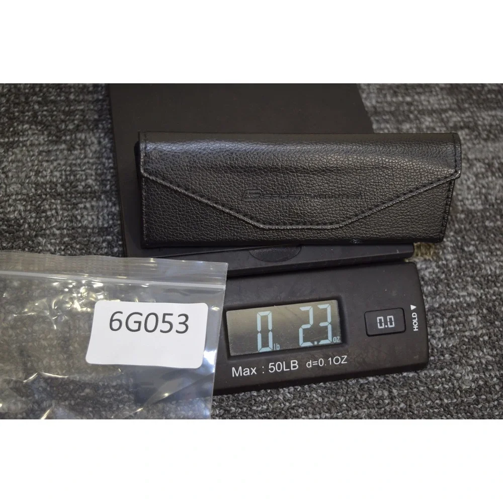 G-Sport by Gargoyles Black Pebbled Triangular Folding Sunglasses Case